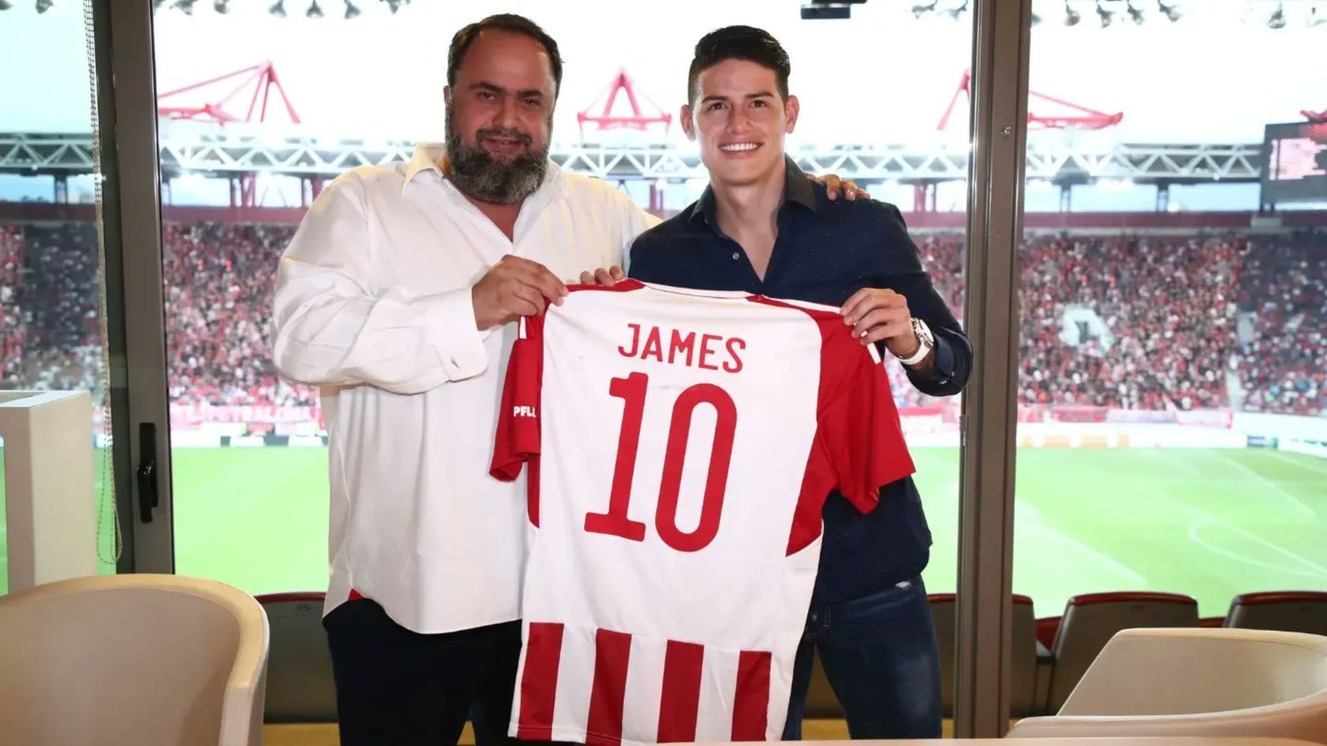 James Rodríguez Olympiacos 2022