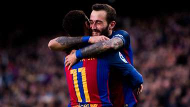 Aleix Vidal Neymar Barcelona