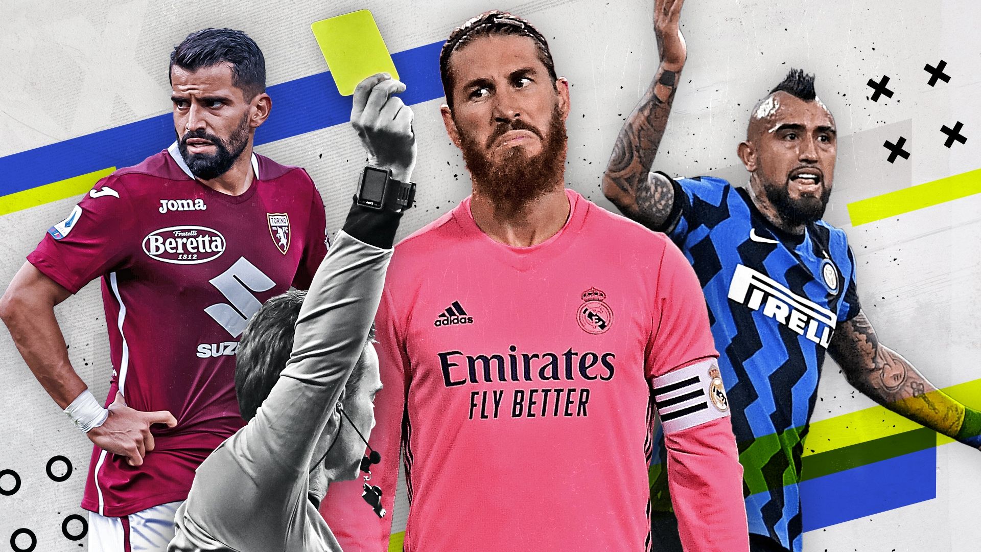 ONLY GERMANY Spieler mit den meisten gelben Karten GFX