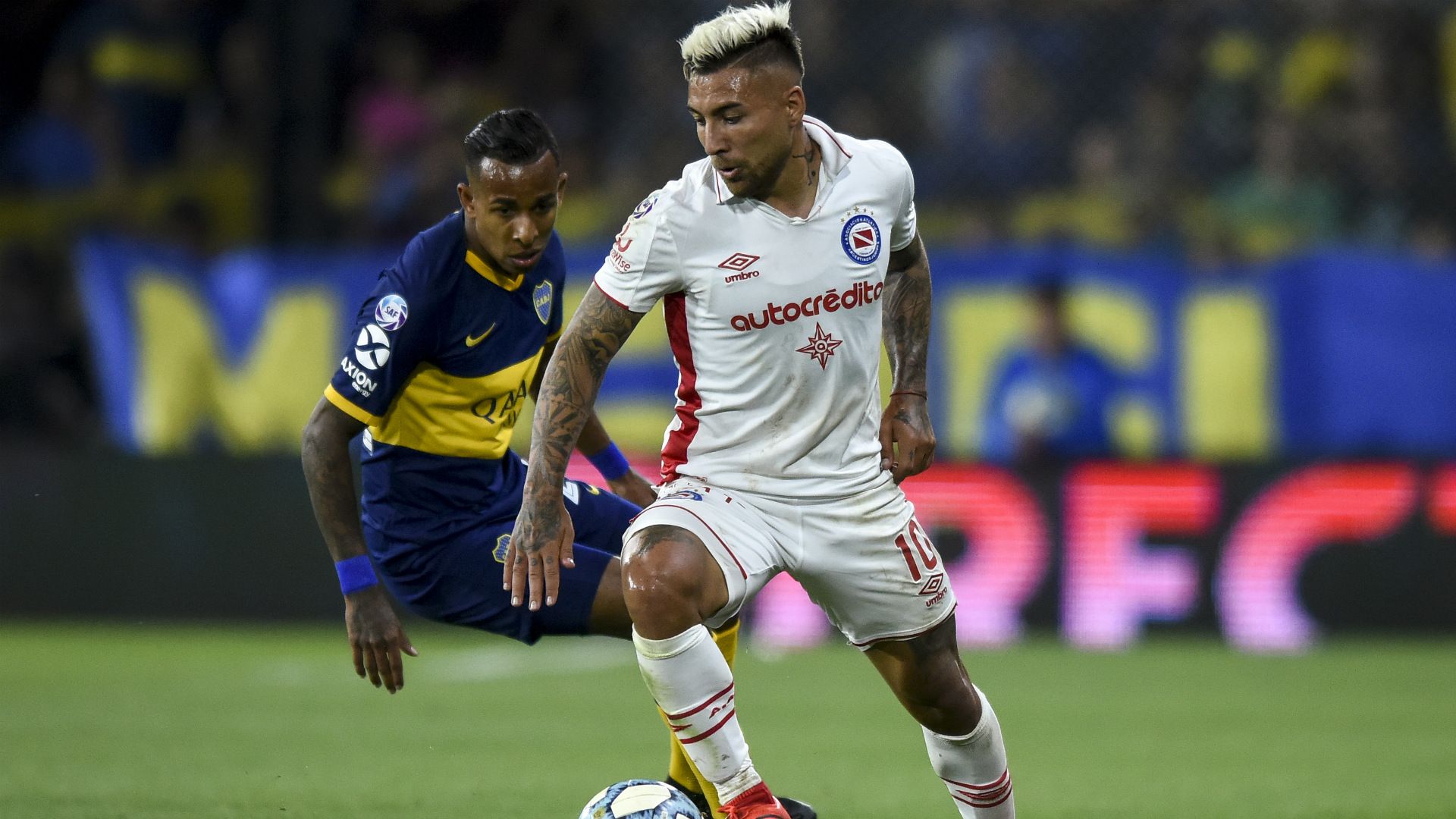 Damian Batallini Argentinos Juniors Boca Juniors Superliga 2019