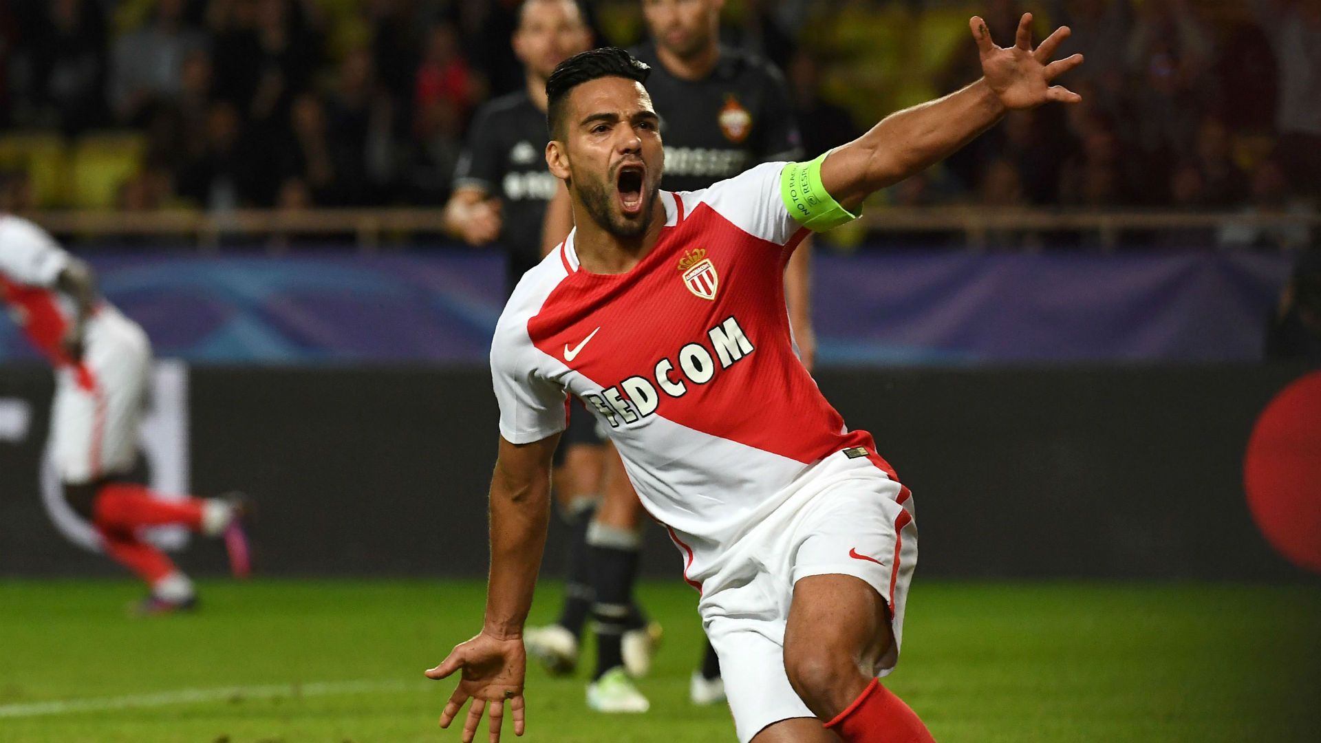 Radamel Falcao AS Monaco CSKA Moscow UEFA Champions League 02112016