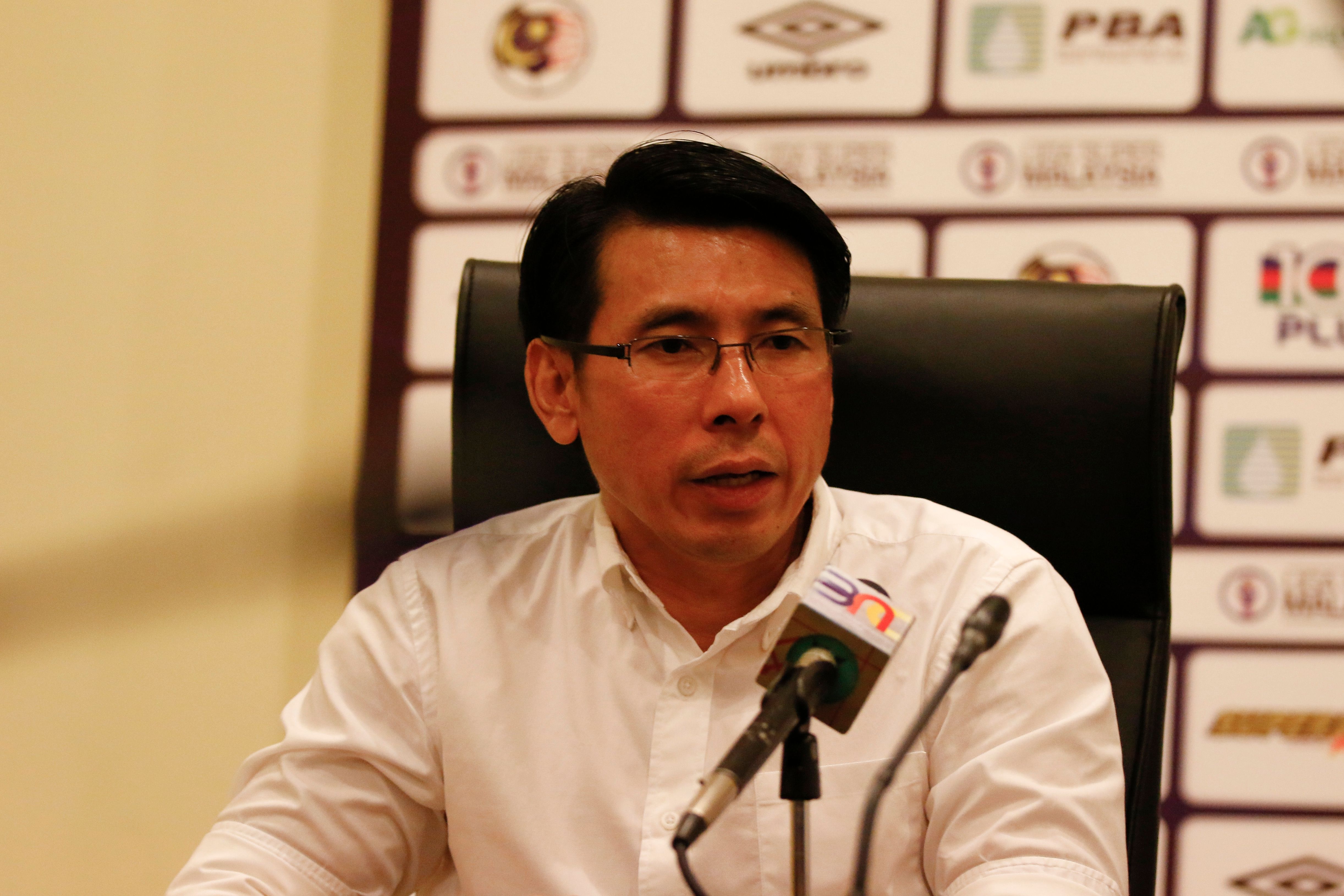 Kedah head coach Tan Cheng Hoe after his team's match against Pulau Pinang 26/7/2016