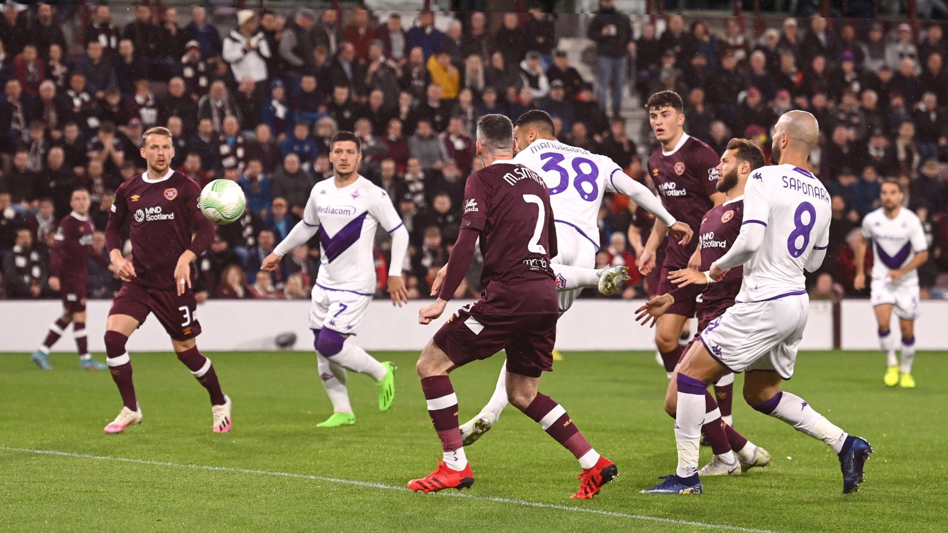 Rolando Mandragora Hearts Fiorentina Conference League