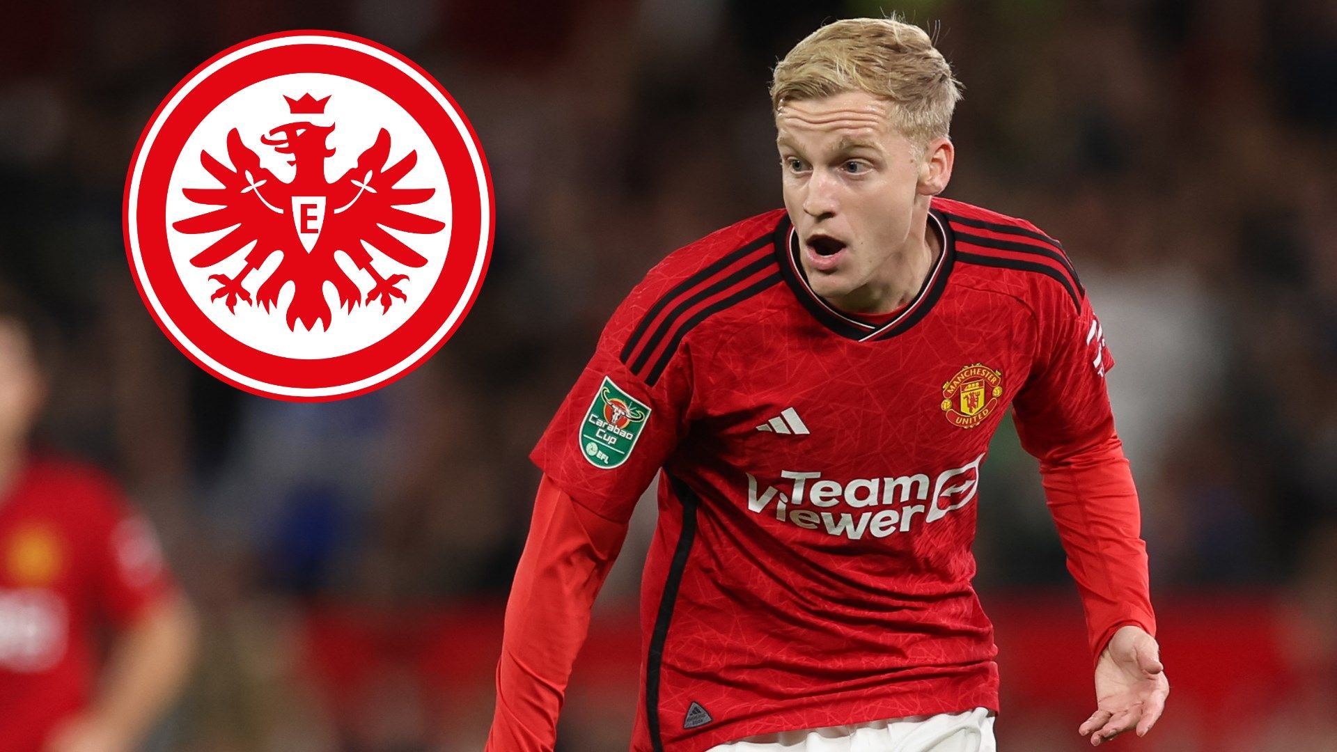 Donny van de Beek Eintracht Frankfurt GFX