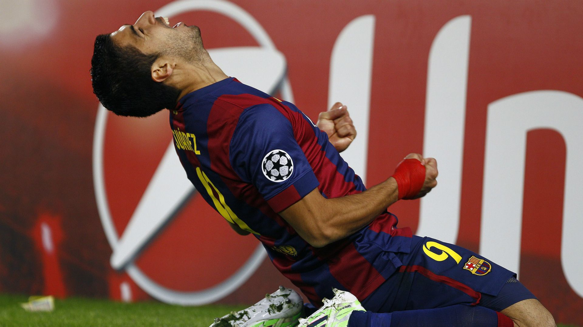 Luis Suarez Barcelona PSG UEFA Champions League 12102014