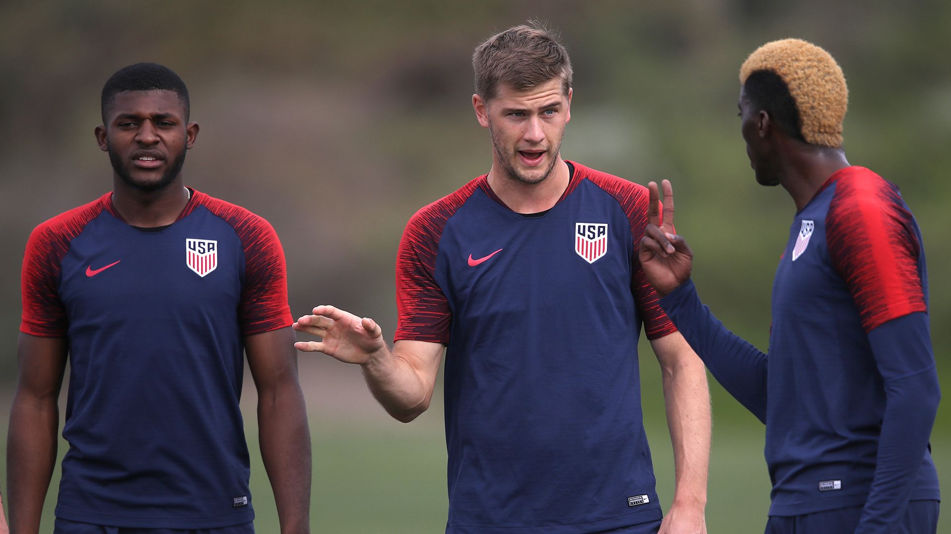 Mark McKenzie Tyler Miller Gyasi Zardes USMNT 2019
