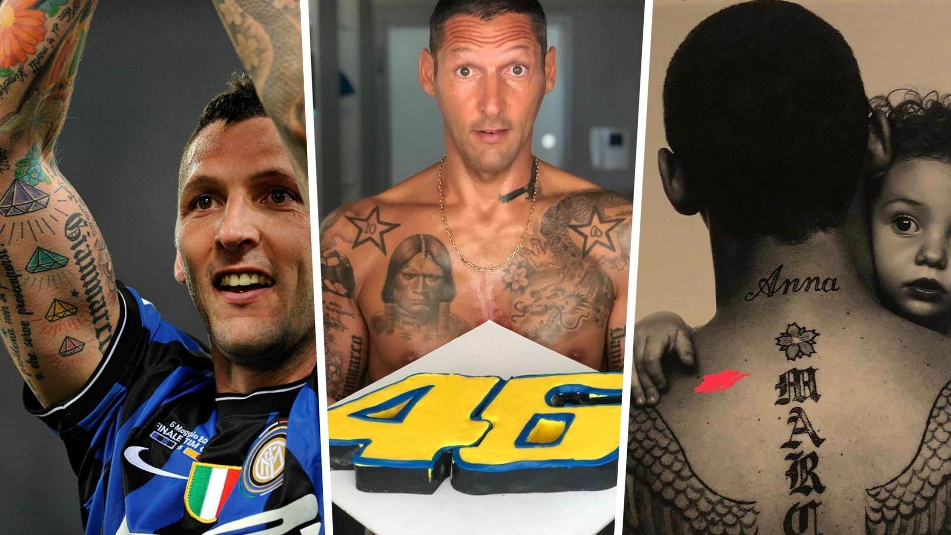 Marco Materazzi tattoo