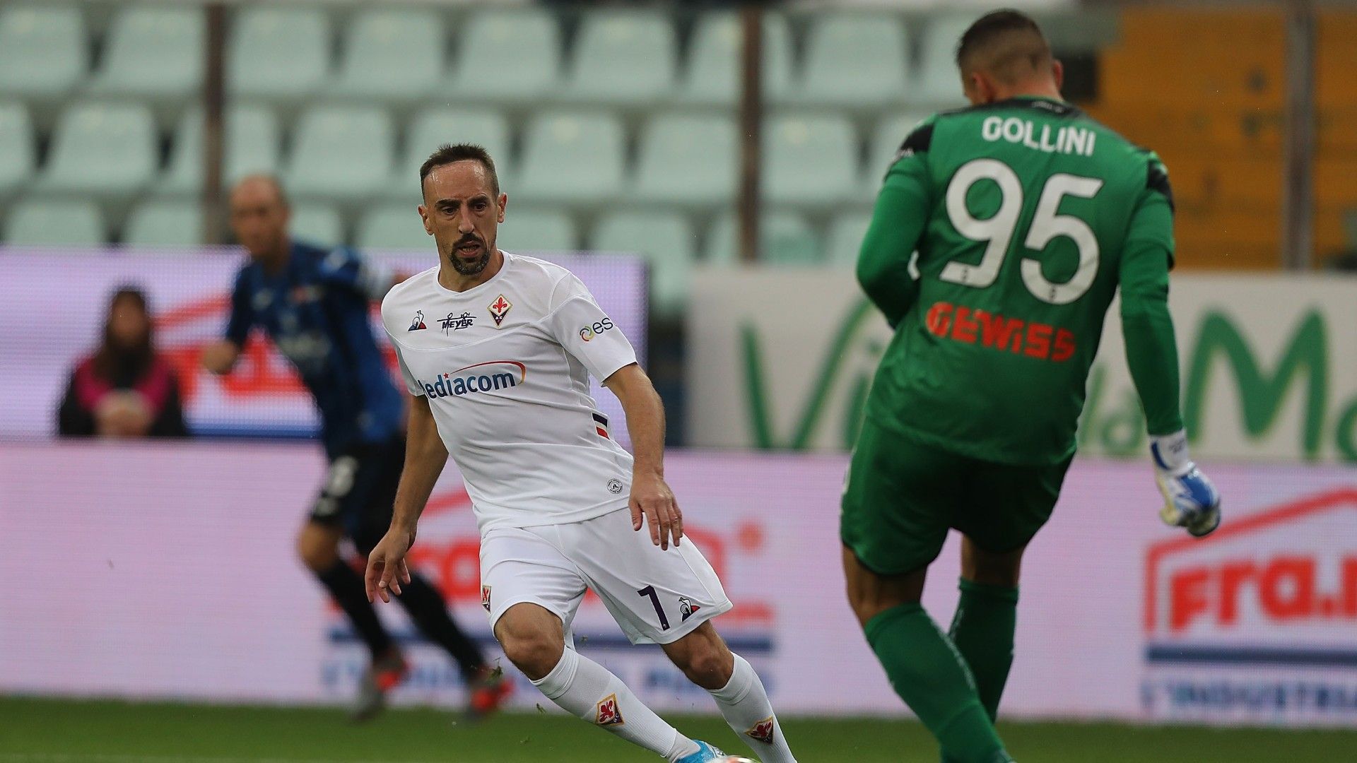 Gollini Ribery Atalanta-Fiorentina