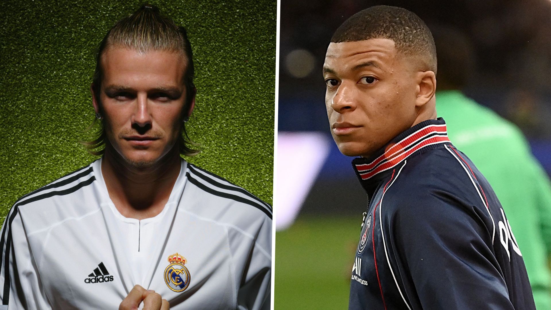 David Beckham, Kylian Mbappe GFX