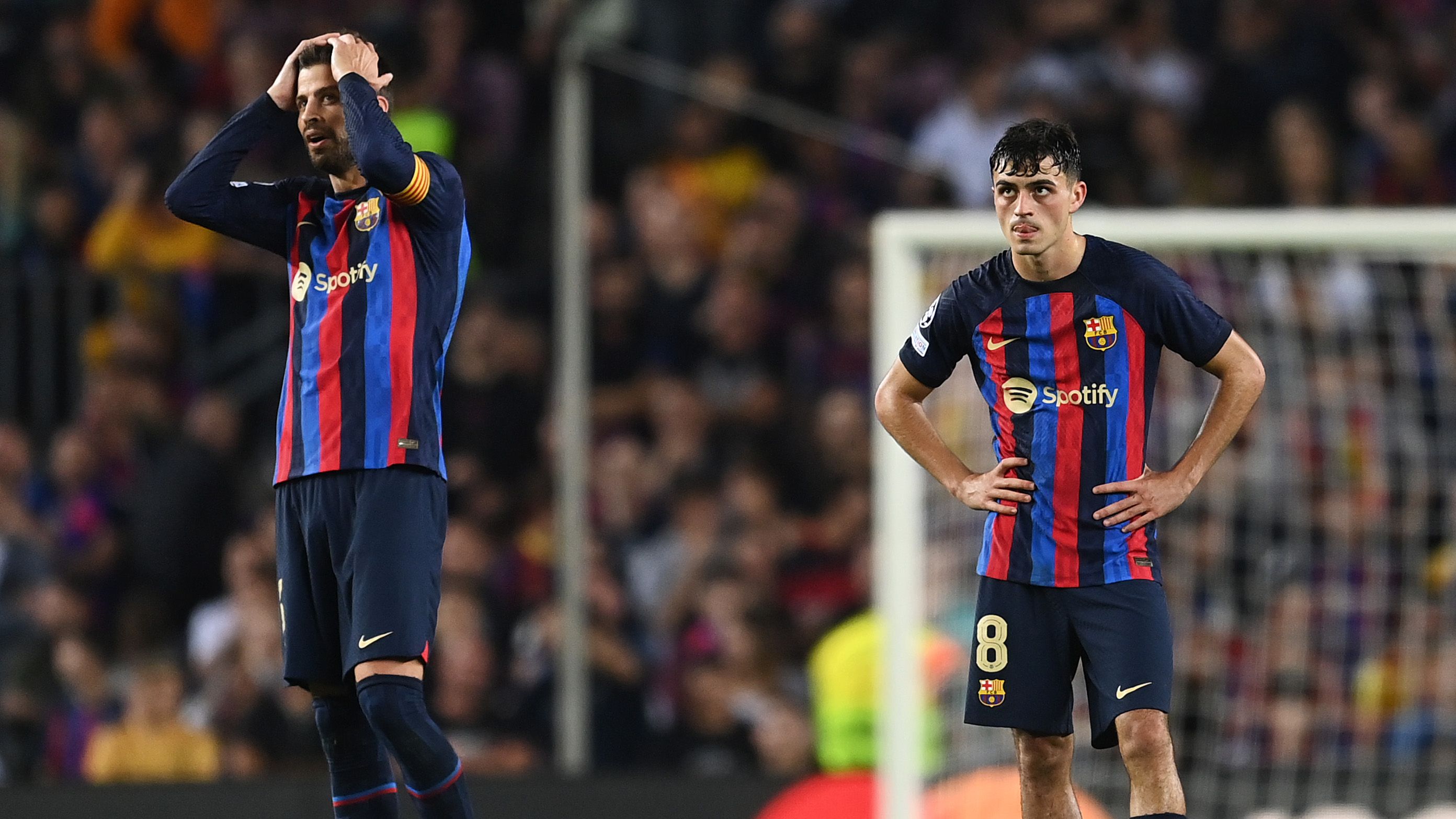 Gerard Pique Pedri Barcelona 2022-23