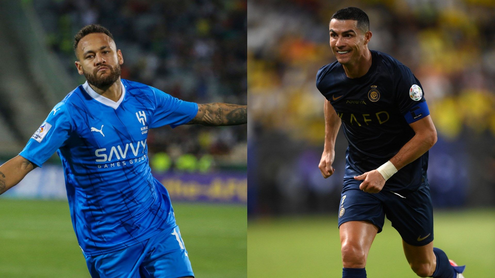 Neymar, Cristiano Ronaldo GFX