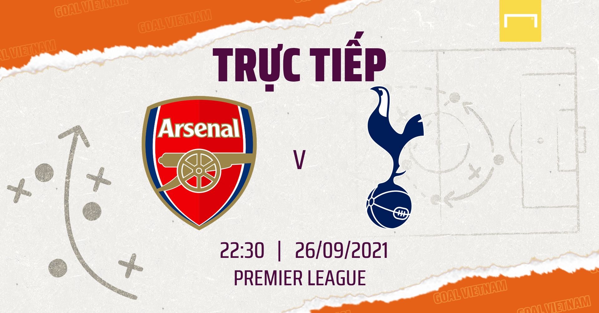 Live Arsenal vs Tottenham Hotspur Premier League 2021/22 GFX