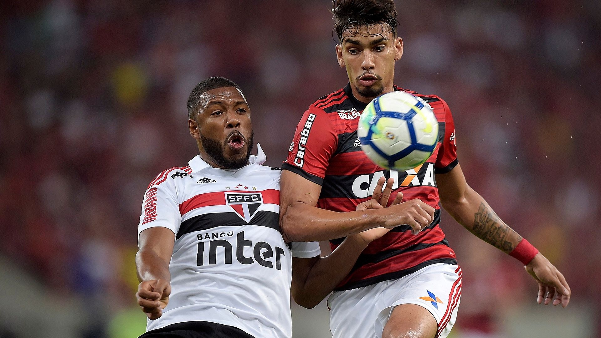 Lucas Paqueta Jucilei Flamengo Sao Paulo Brasileirao Serie A 18072018