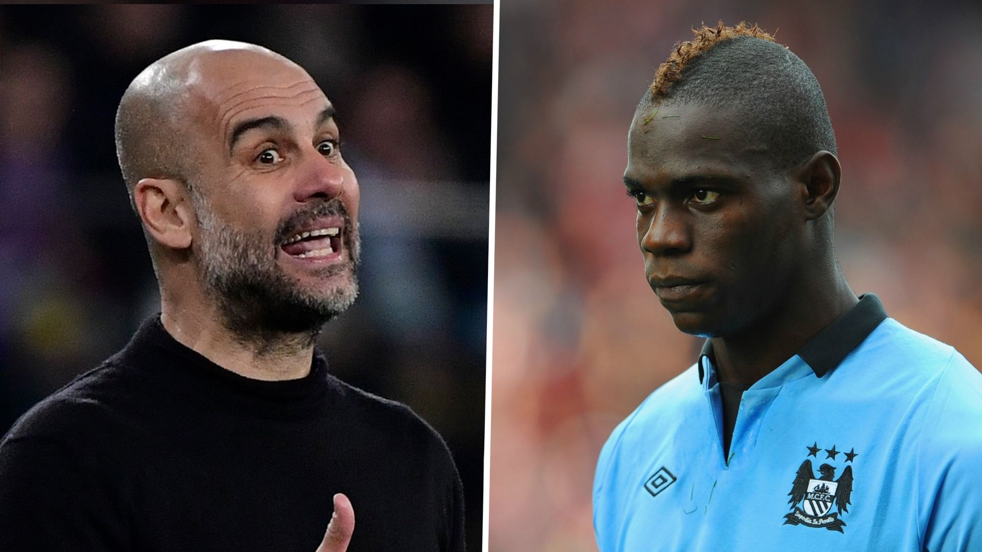 Pep Guardiola, Mario Balotelli