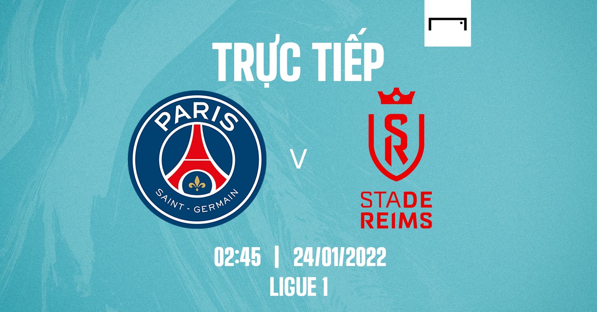 Live PSG vs Reims 2021-22 Ligue 1 GFX