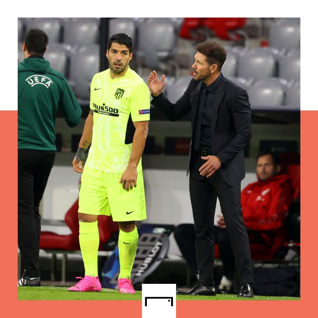 Diego Simeone Luis Suarez Atletico Madrid Champions League GFX