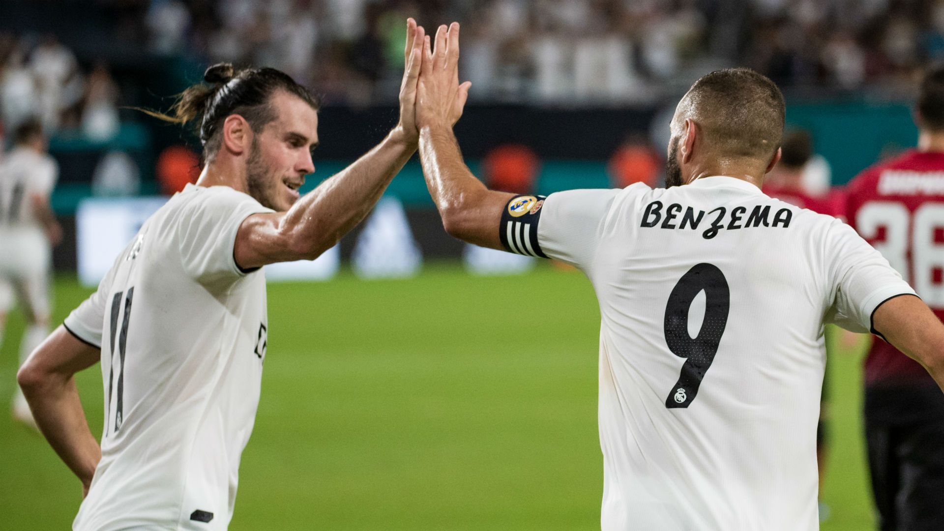 Bale Benzema Real Madrid 14 08 2018