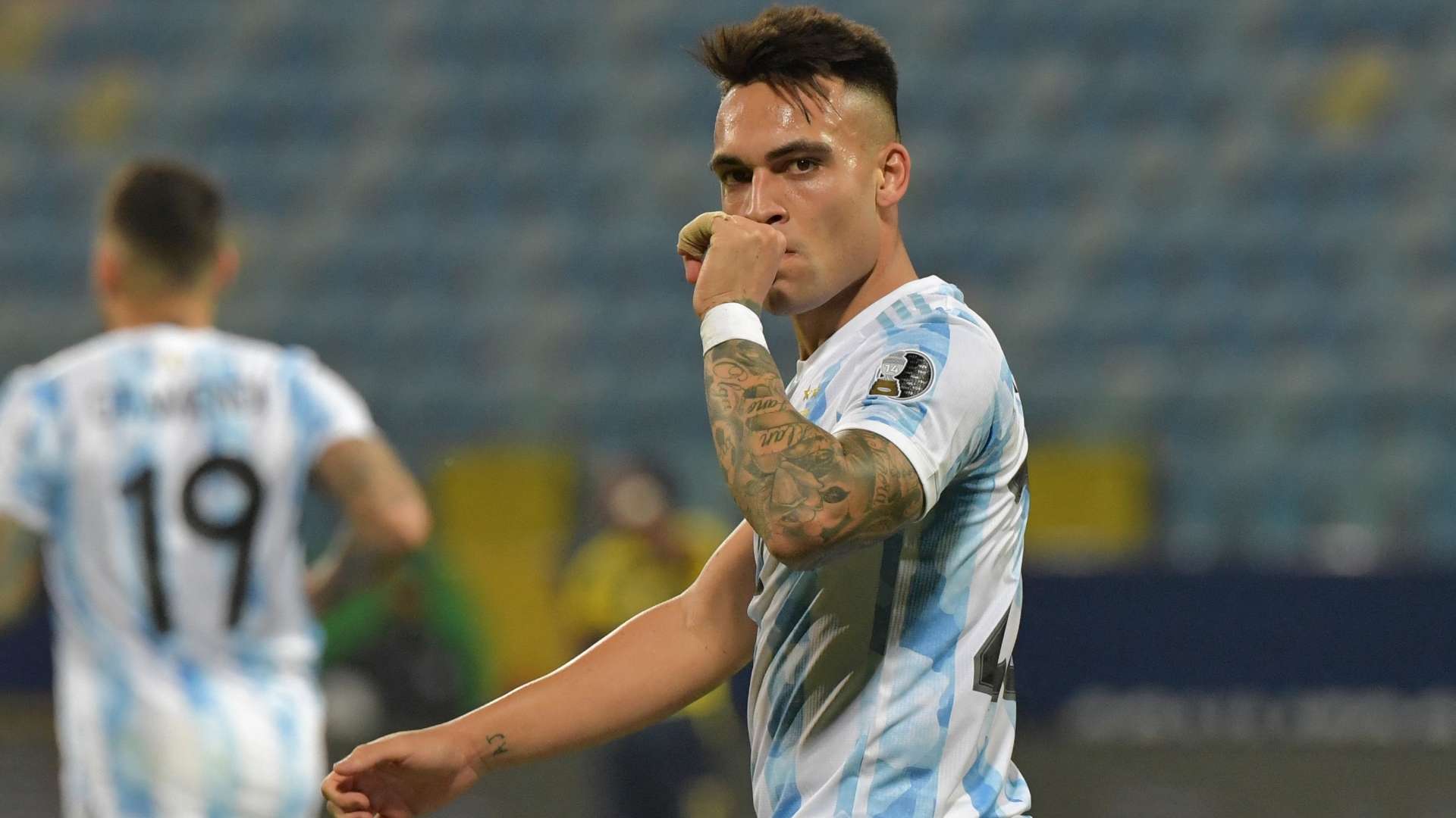 Lautaro Martinez Argentina Ecuador Copa America