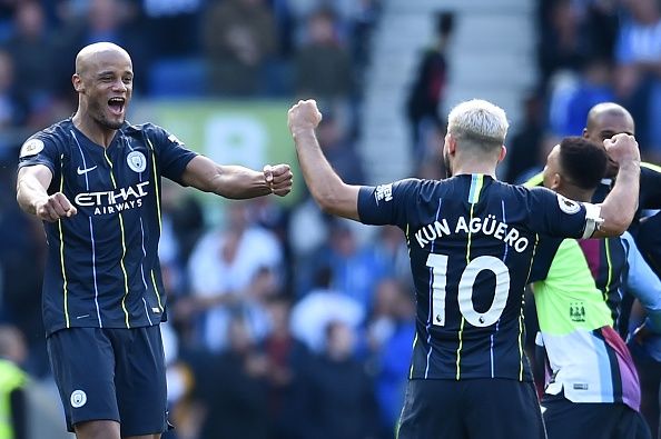 Vincent Kompany & Sergio Aguero