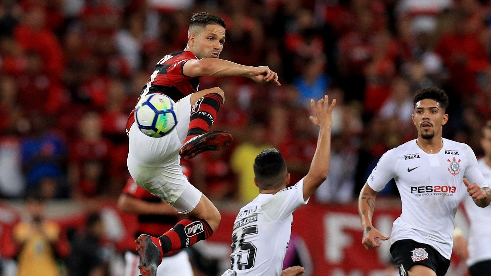 Diego Flamengo Corinthians Copa do Brasil 12092018
