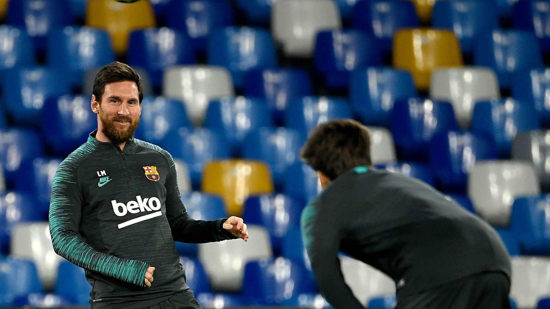 Lionel Messi Napoli Barcelona Champions League Messi. Lionel Messi. Gennaro Gattuso. HLV Gattuso. Napoli vs Barca. trực tiếp Napoli vs Barca. link xem Napoli vs Barca. Champions League. Vòng 1/8 Champions League.