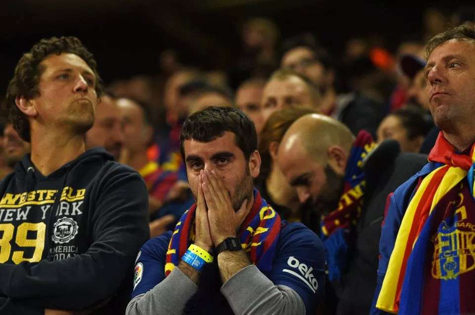 Barcelona fan UEFA Champions League