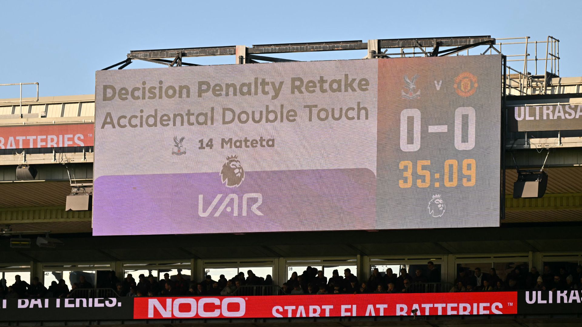 Jean-Philippe Mateta Crystal Palace VAR