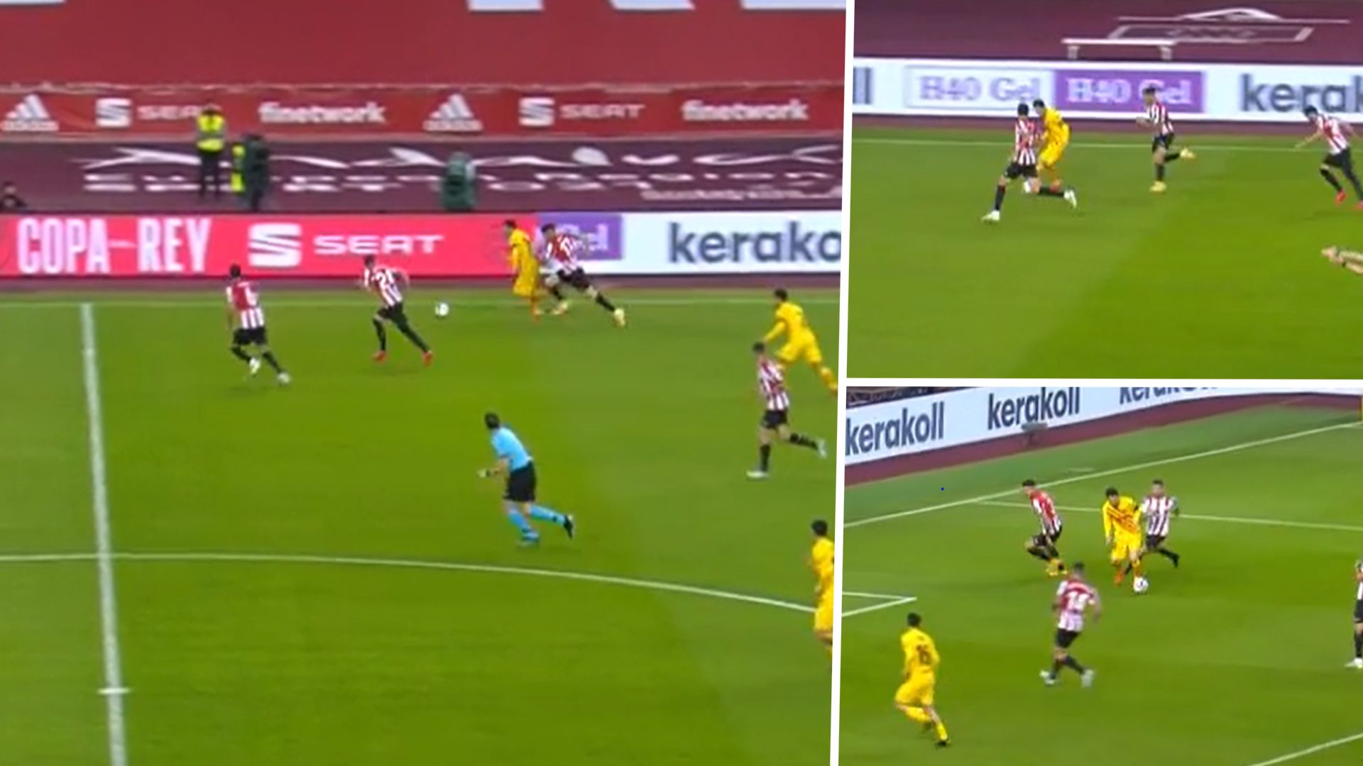 LIONEL MESSI FC BARCELONA BARCA BILBAO COPA DEL REY GOAL 17042021