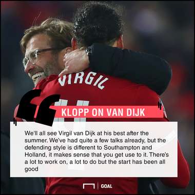 GFX Jurgen Klopp Van Dijk