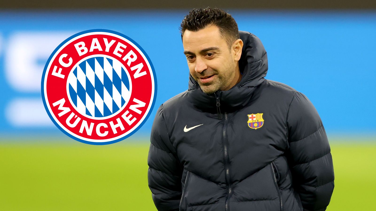 XAVI FC BARCELONA FC BAYERN GFX