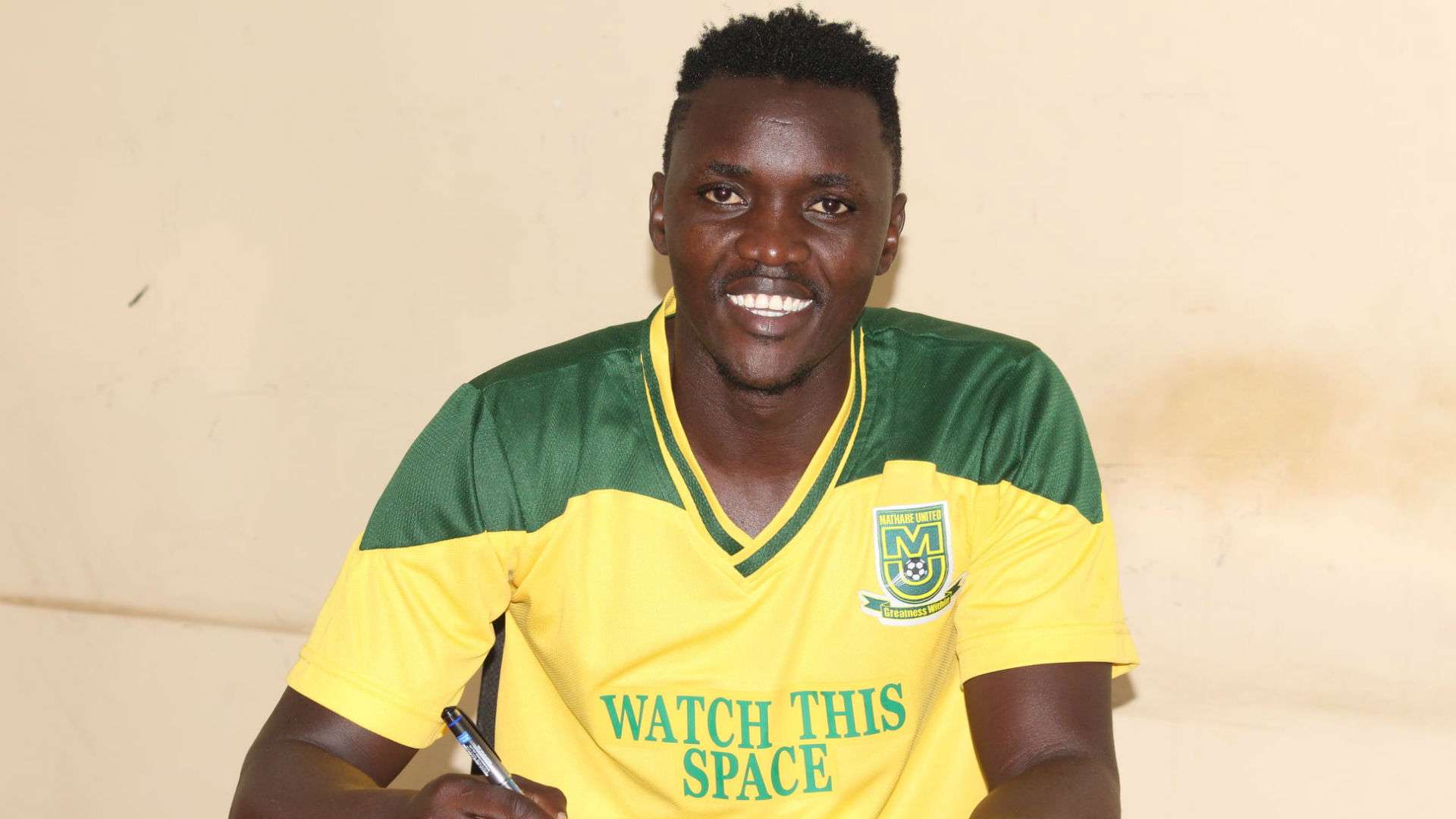 Mathare United sign David Ochieng.