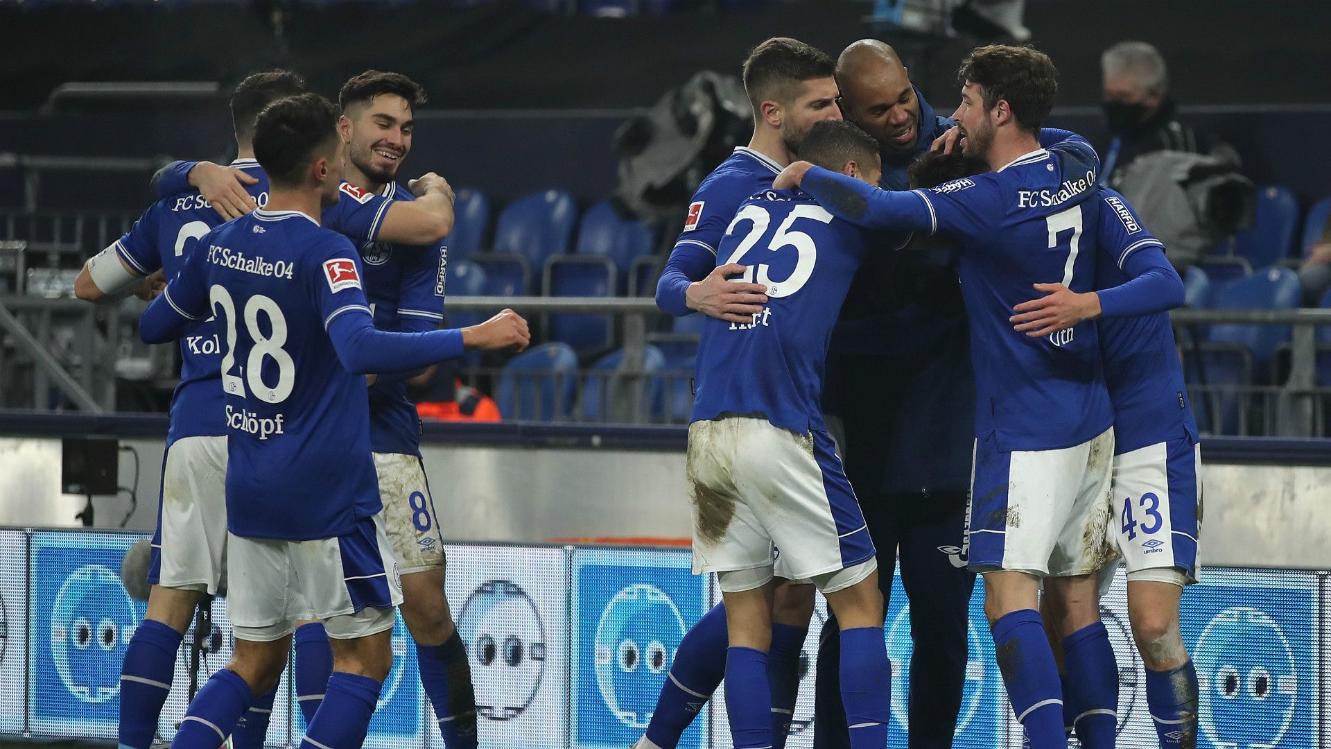 シャルケ04 サッカーマフラー Schalke 04 現地購入 欧州製の通販