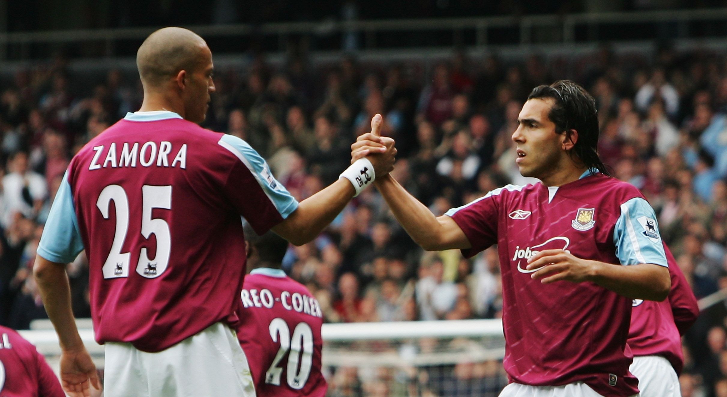 Carlos Tevez Bobby Zamora