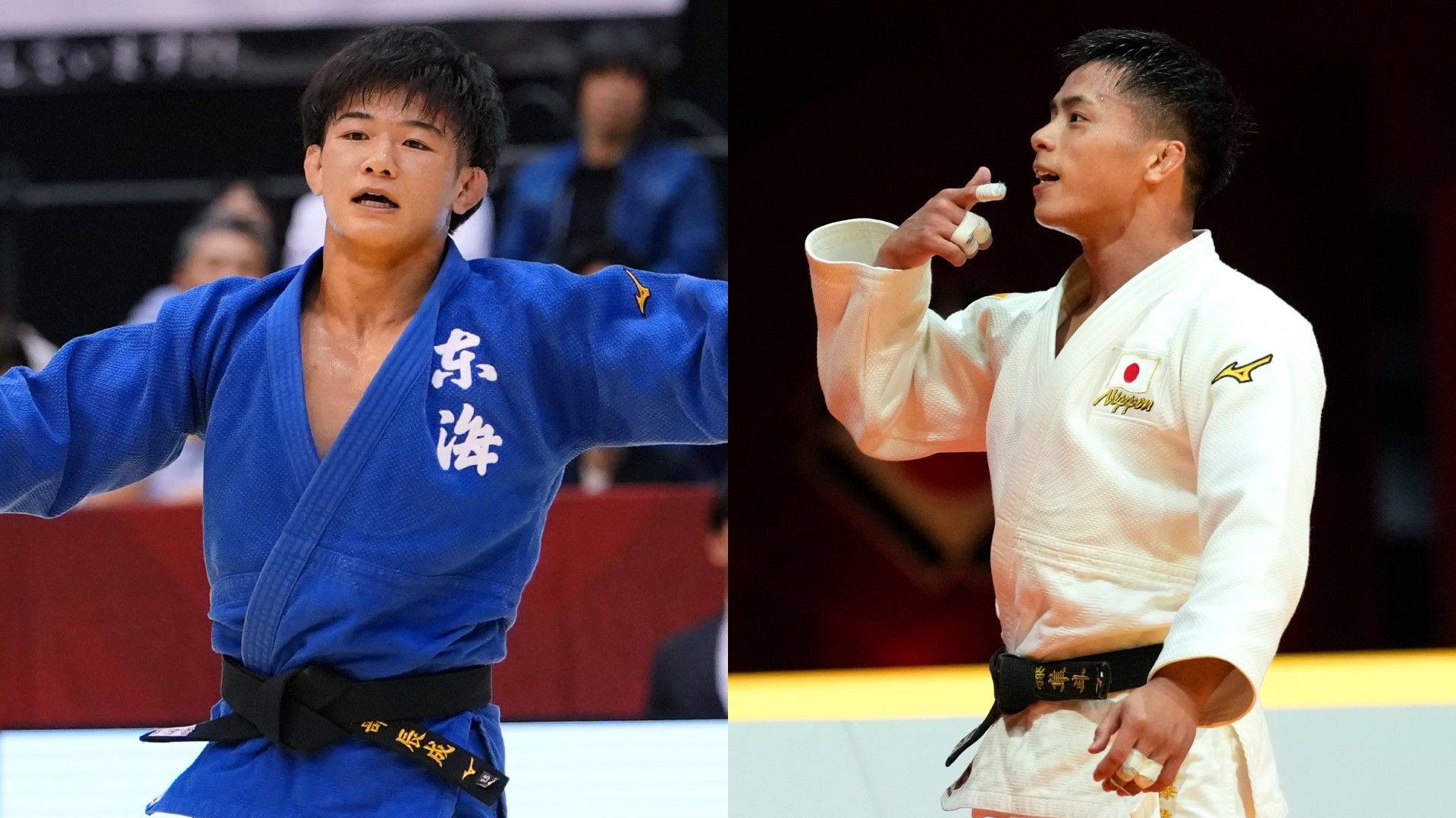 shinsei hattori(66kg)-hayato kondo(60kg)-judo-japan