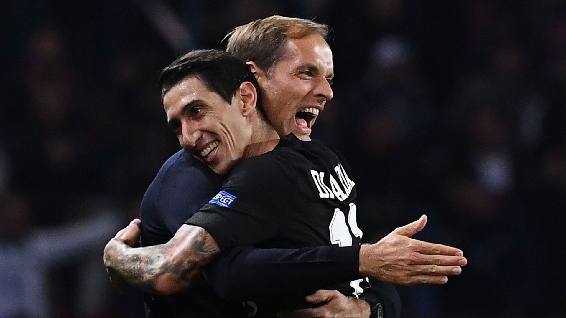 Angel Di Maria Thomas Tuchel PSG