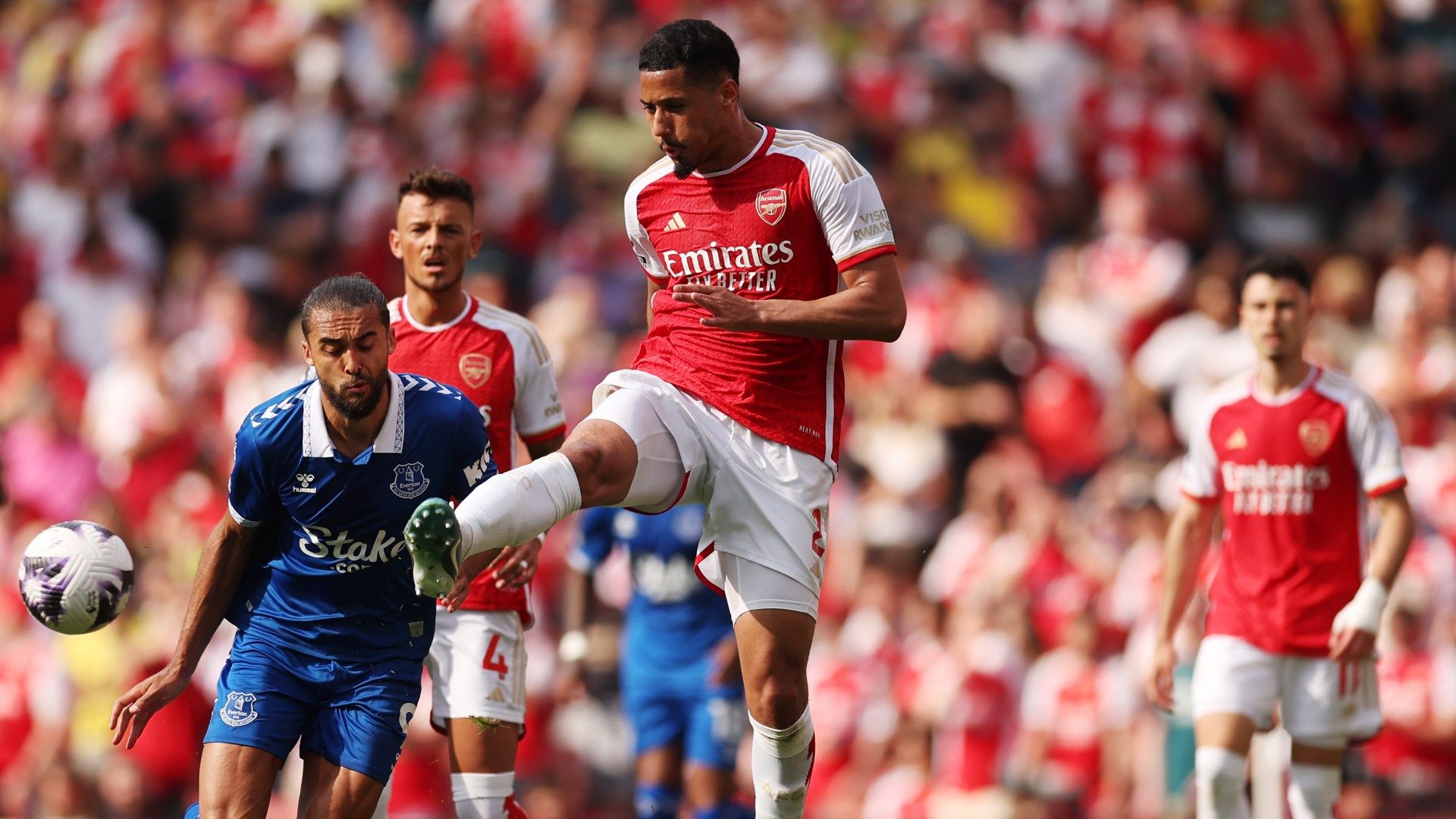 William Saliba Arsenal 2023-24