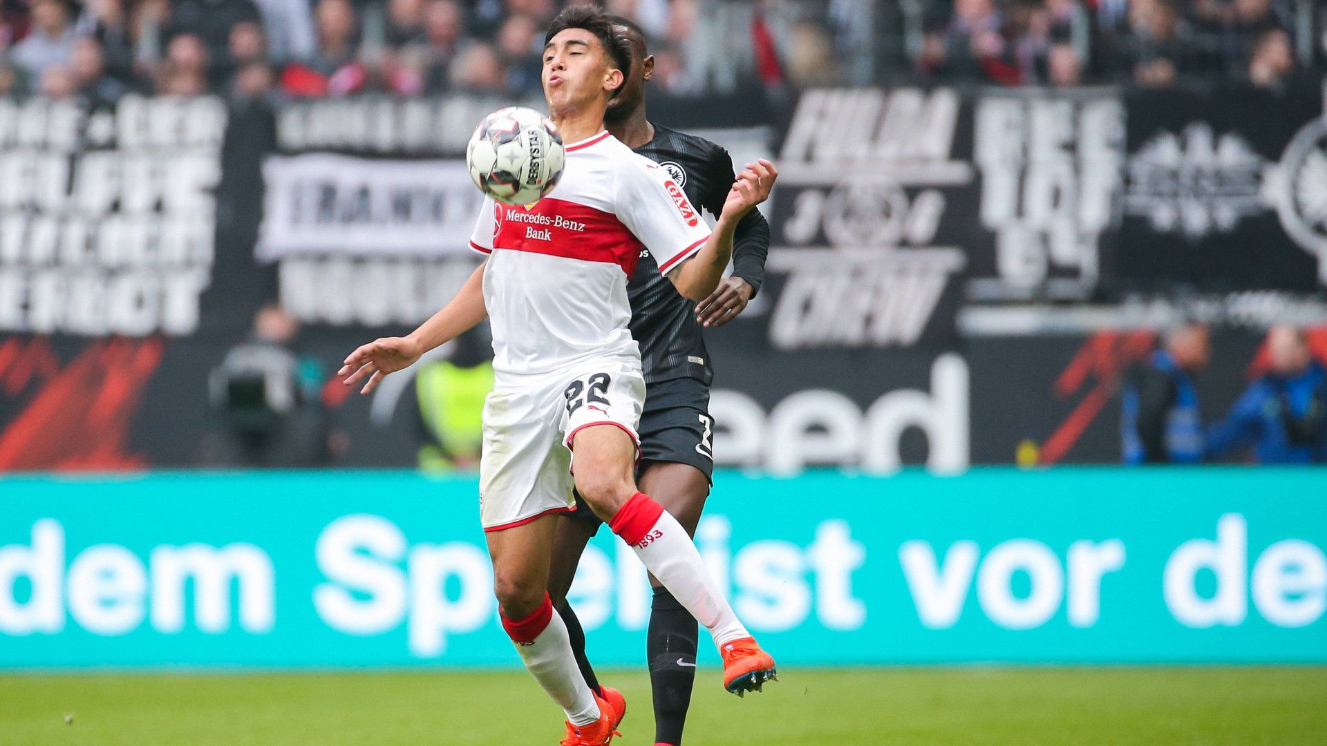 ONLY GER VfB v Eintracht