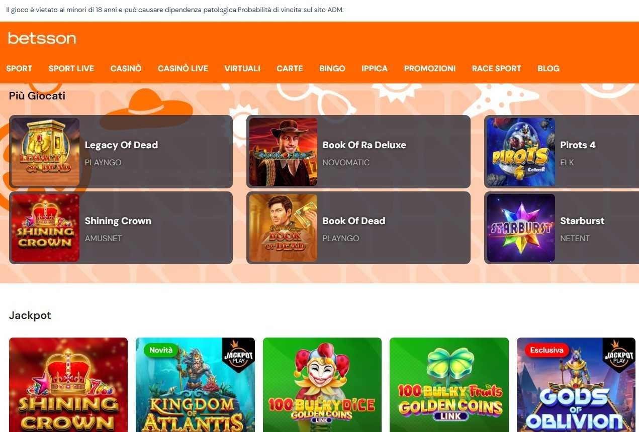 betsson casino