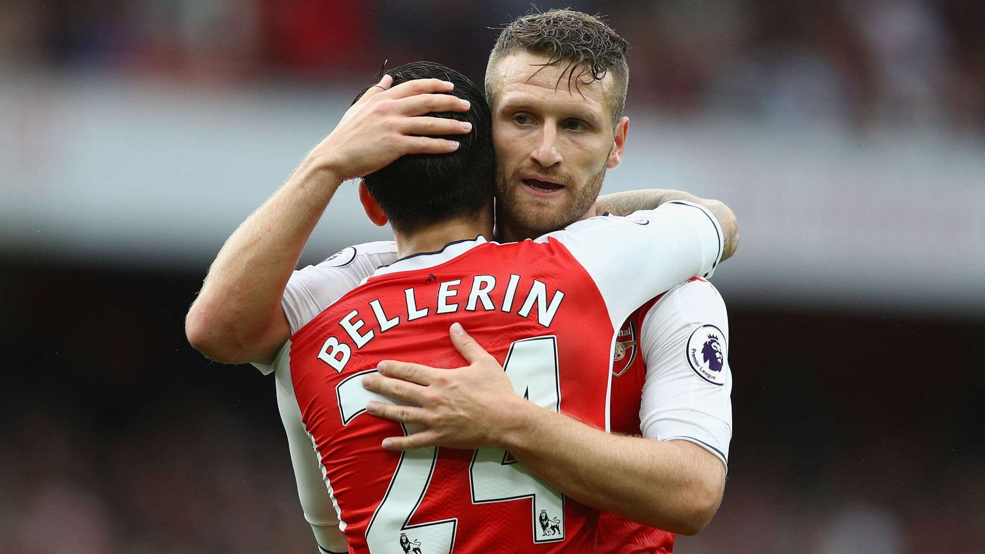 Shkodran Mustafi Hector Bellerin Arsenal