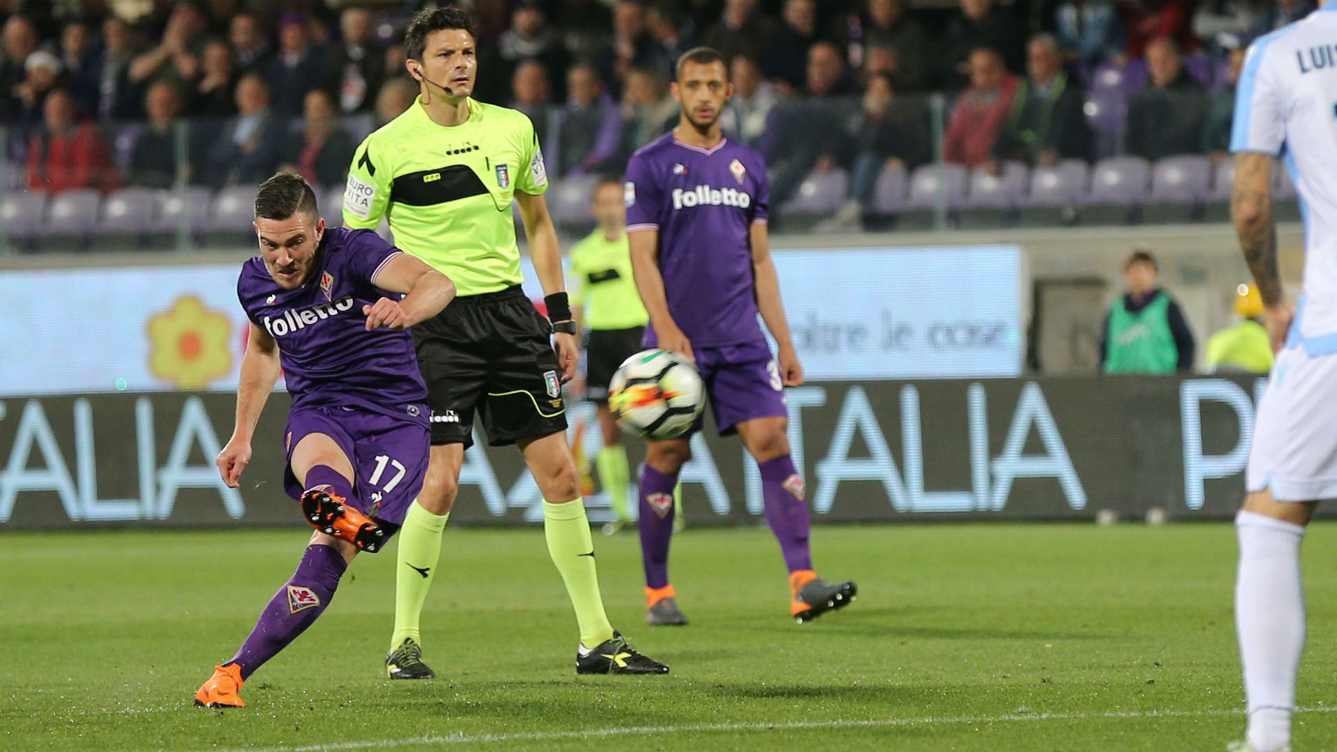 Jordan Veretout Fiorentina Lazio Serie A
