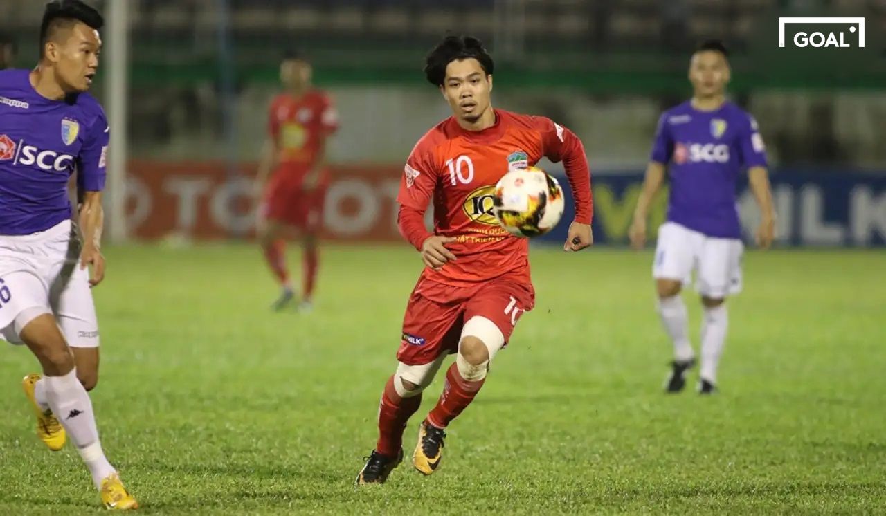 Nguyen Cong Phuong Hoang Anh Gia Lai vs Ha Noi V.League 2017
