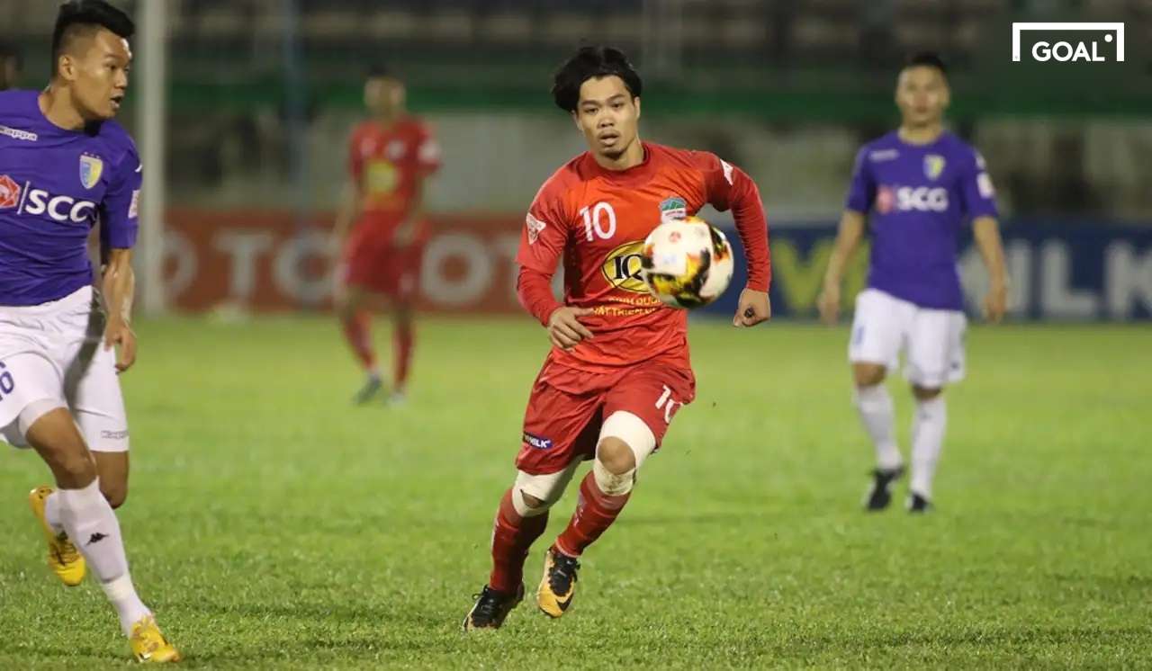 Nguyen Cong Phuong Hoang Anh Gia Lai vs Ha Noi V.League 2017