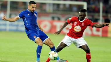 Ali Maaloul of Al Ahly, Alkhaly Bangoura of Etoile du Sahel