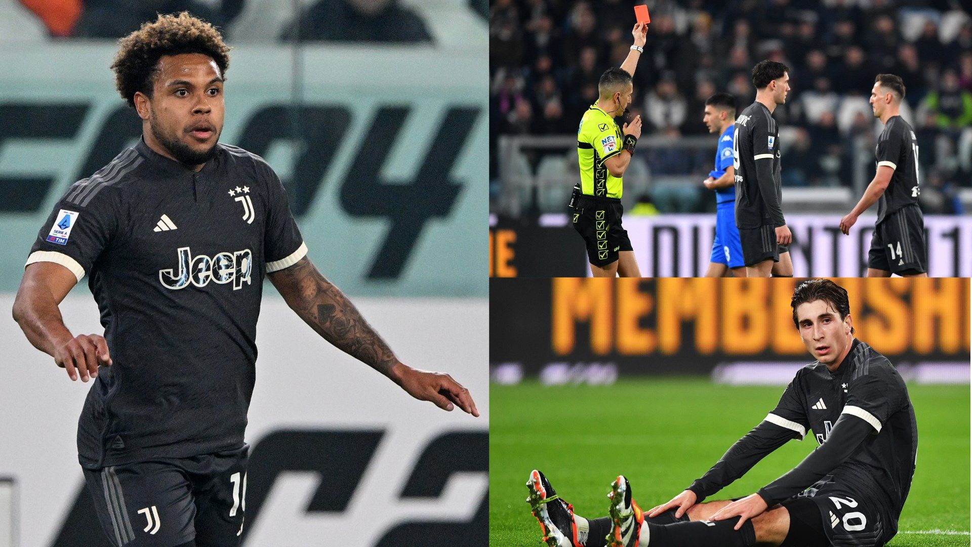 Juventus Empoli split