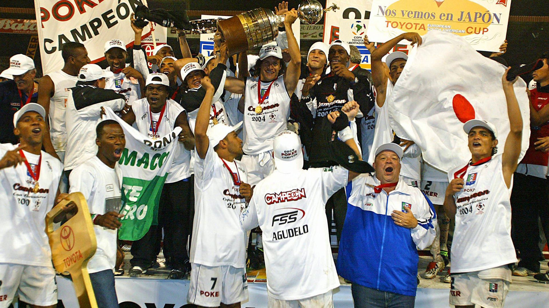 Once Caldas 2004 campione Libertadores