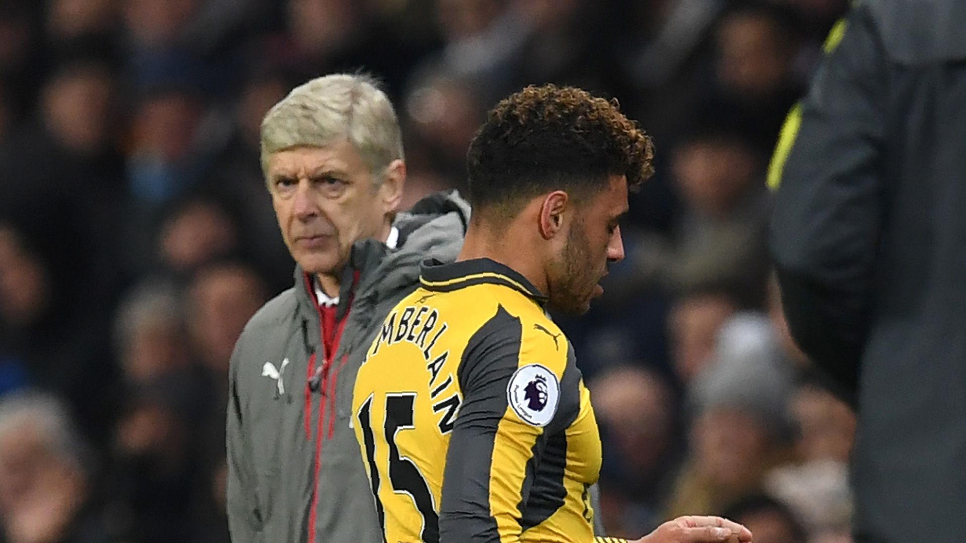 Arsene Wenger Alex Oxlade-Chamberlain