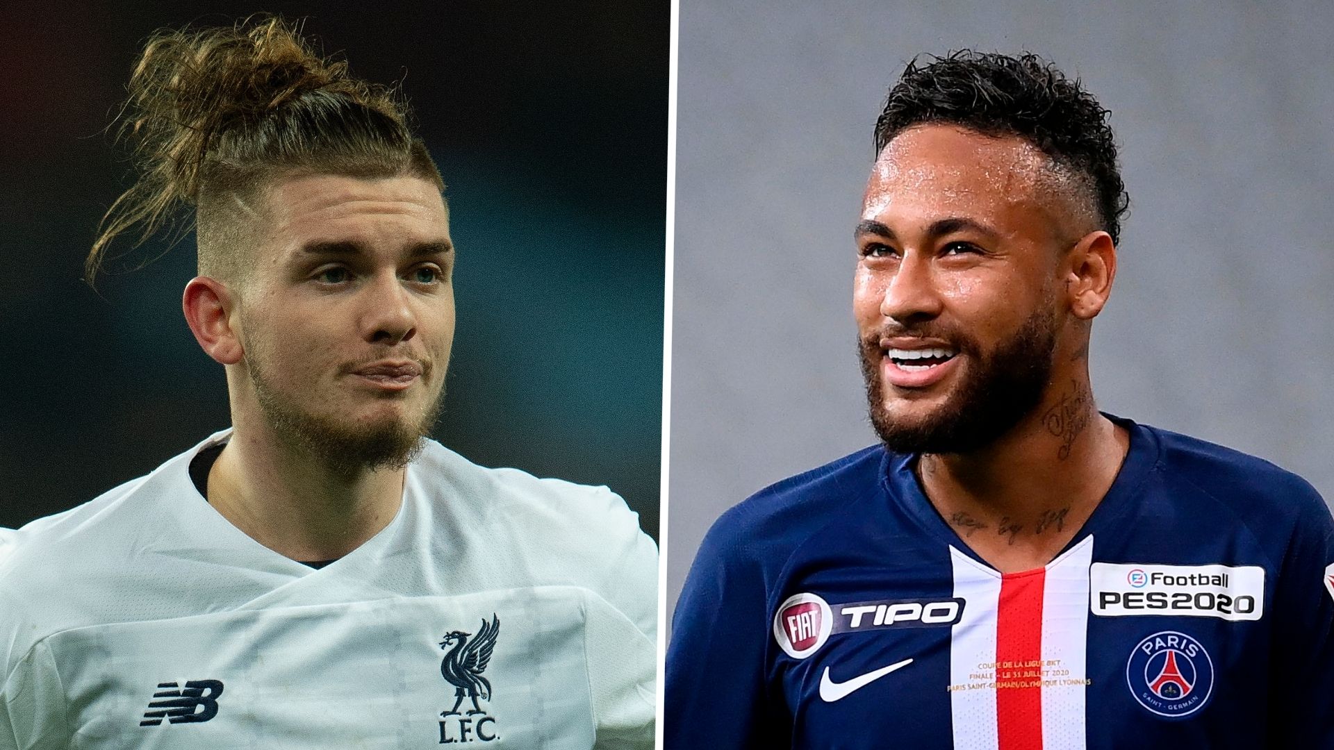 Harvey Elliott Neymar Liverpool PSG 2019-20
