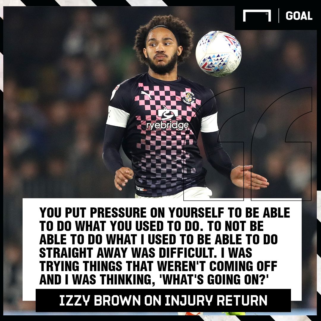 Izzy Brown quote GFX