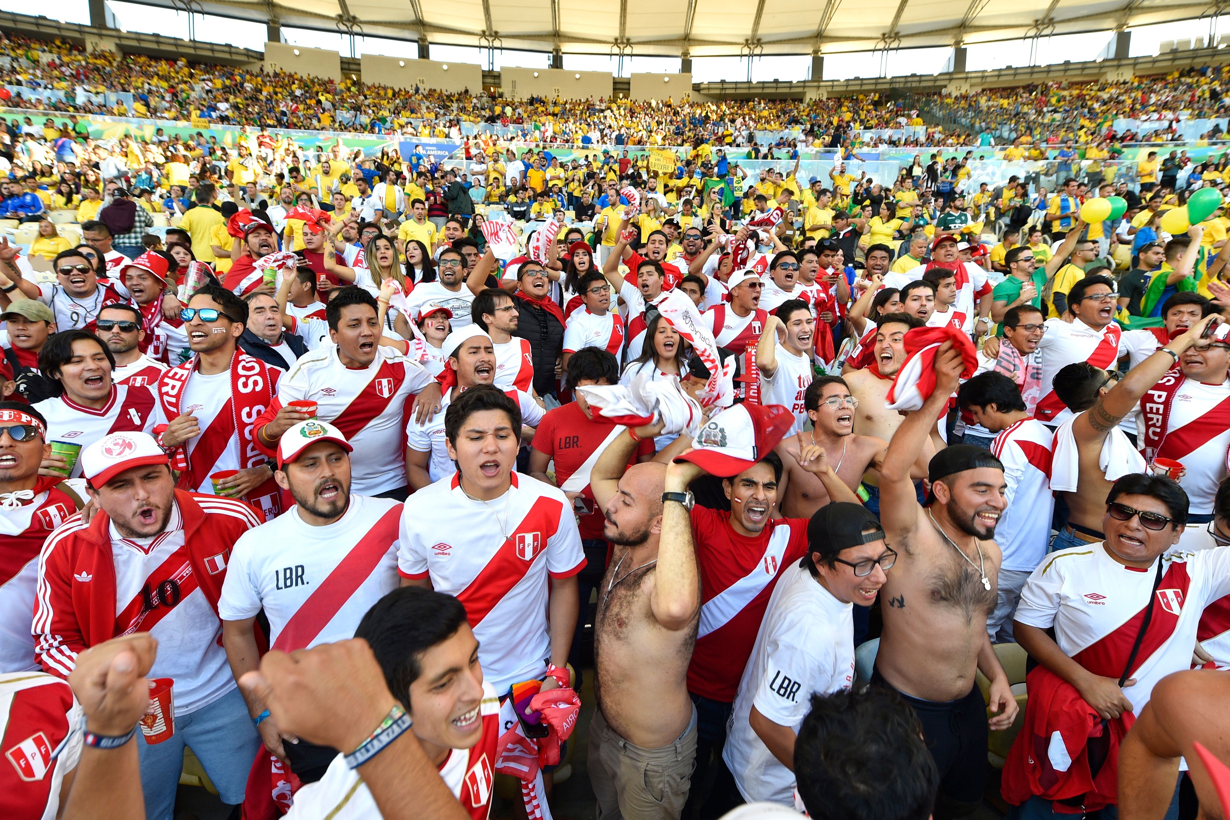Peru Brasilien Fans