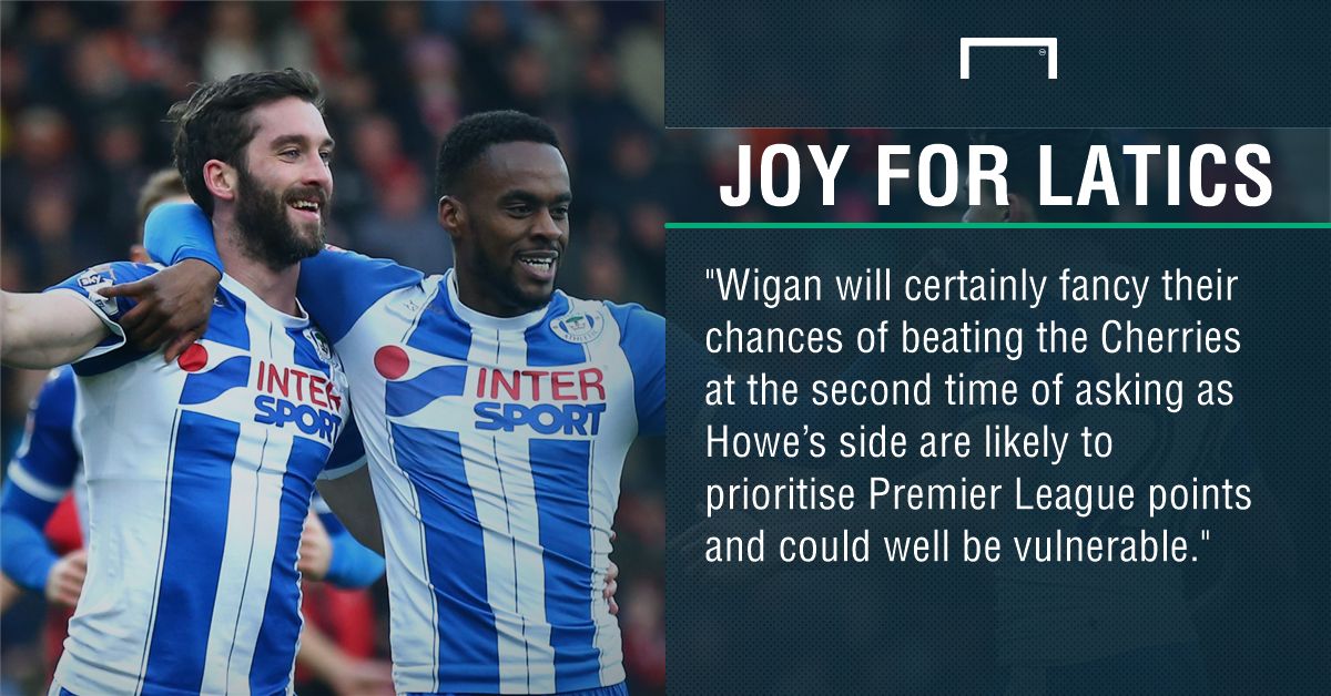 Wigan Bournemouth graphic